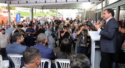 Governador Wanderlei Barbosa entrega à Polícia Civil novas viaturas e complexo de delegacias na região Sul de Palmas