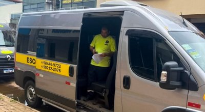 Prefeitura de Palmas realiza vistorias nos veículos do transporte escolar para volta às aulas