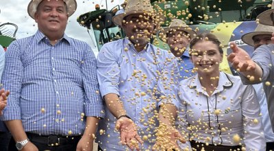 Vice-presidente do Senado, Eduardo Gomes reforça força do agro e papel do Tocantins na Abertura Nacional da Colheita da Soja