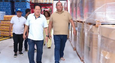 Senador Eduardo Gomes celebra carnaval em Darcinópolis e Porto Nacional e visita indústria de refresco em Taguatinga