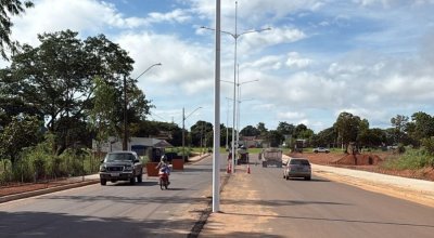 Nova via de acesso a setores da Região Norte de Palmas recebe iluminação em LED
