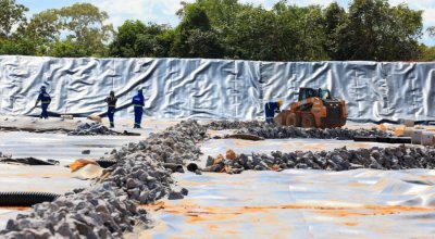  Obra de ampliação do Aterro Sanitário de Palmas com a construção da 7ª célula atinge 60% de execução