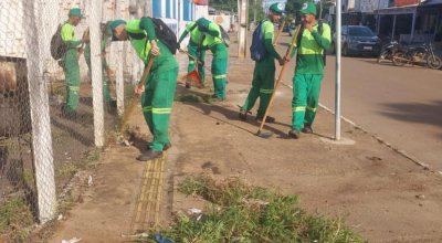 Prefeitura de Palmas inicia força-tarefa de limpeza nas feiras livres da Capital