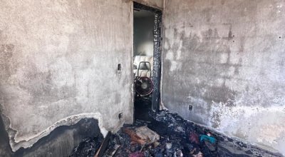 Defesa Civil interdita bloco após incêndio em apartamento na Arno 42, em Palmas