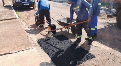 Prefeitura de Palmas leva mais segurança ao trânsito com operação tapa-buracos
