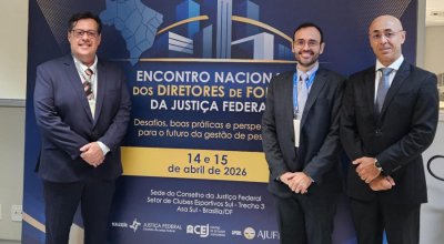 Representantes da Justiça Federal do Tocantins participam de encontro sobre gestão de pessoas em Brasília