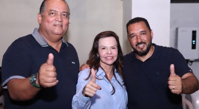 Senador Eduardo Gomes se reúne com pré-candidato Doutor Henrique Martins e participa de aniversário de Luciano Santana em Araguaína
