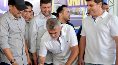 Amélio Cayres destaca luta histórica pela Unitins durante ordem de serviço para novo campus em Augustinópolis