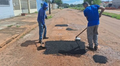 Prefeitura leva operação tapa-buracos para setores da região Sul