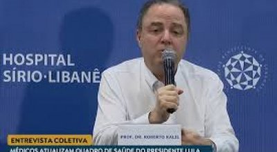 Médico diz que Lula retirou lesão e deve repousar nos próximos dias