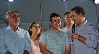 Aliança entre Vicentinho e Amélio recebe mais dois prefeitos do Republicanos e um do PP; "aqui o trato é com respeito e compromisso", afirma tucano 