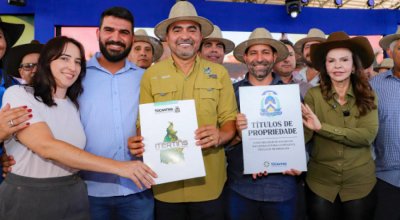 Governador Wanderlei Barbosa abre Agrotins 2026 com anúncio de medidas para impulsionar o setor produtivo e entrega de títulos definitivos