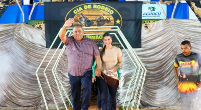  Senador Eduardo Gomes destaca vocação turística de Taquaruçu durante abertura do Rodeio Show 2026