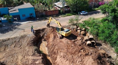 Prefeitura de Palmas inicia correção de drenagem no Setor Sul e orienta atenção redobrada no trânsito