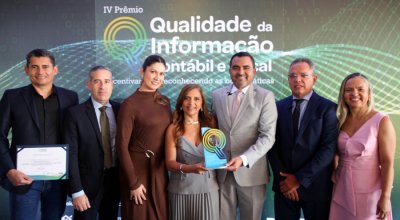 Governo do Tocantins conquista 1º lugar nacional no Prêmio Qualidade da Informação Contábil e Fiscal