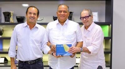 Roberto Pires apresenta potencialidades do Tocantins a empresário paulista