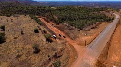 Trânsito na Alça Viária de Taquaruçu exige prudência durante execução das obras