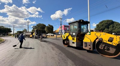 Prefeitura de Palmas conclui recapeamento da Avenida NS-05 no Plano Diretor Norte
