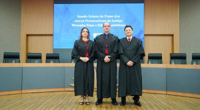 Dois novos procuradores tomam posse na Procuradoria Geral de Justiça