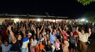 Mais de 400 mulheres participam da Caravana das mulheres em Natividade e fortalecem construção do plano de governo de Vicentinho