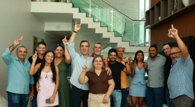 Vicentinho recebe apoio do vice-prefeito, presidente da Câmara e vereadores de Silvanópolis