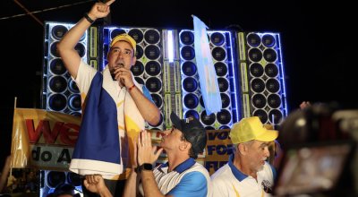 Vicentinho é oficializado candidato ao Governo em cima de carro de som no meio do povo Caixa de entrada Resumir este e-mail