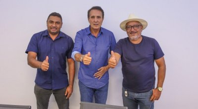 Gaguim recebe lideranças de Brejinho de Nazaré, Monte Santo, Pium, São Félix e Novo Jardim