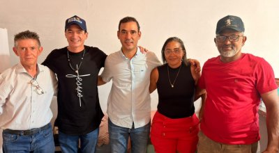 Alexandre Guimarães recebe novos apoios em Natividade durante Romaria do Senhor do Bonfim