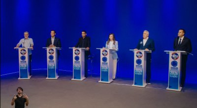 Debate na Record News espelhou a dinâmica da campanha: Dorinha com planos regionalizados e teóricos voltados para o continuísmo e Vicentinho assertivo, com amplitude de projetos: um estacionado, outro vendo à frente