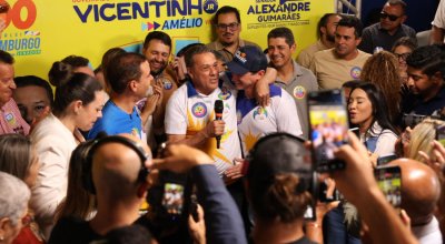"O Tocantins precisa de pessoas que pensem diferente", diz Luxemburgo ao declarar apoio a Vicentinho