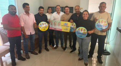 Vereadores de Tocantinópolis reafirmam apoio a Vicentinho e Amélio Cayres e fortalecem união pelo projeto de Governo