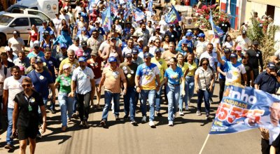 Vicentinho percorre ruas de Porto Nacional e apresenta propostas para o desenvolvimento da cidade