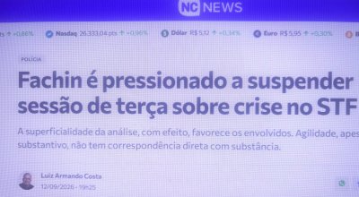 Fachin é pressionado a suspender sessão de terça sobre crise no STF.Meu artigo deste domingo no NC News