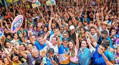 "É o povo que decide": Alexandre encerra caminhada em Palmas após percorrer todo o Tocantins