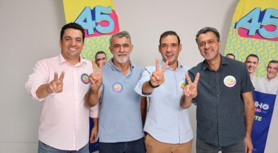 Deputados Luciano Oliveira e Gutierres Torquato declaram apoio a Vicentinho