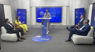 Dorinha vai a debate na TV Norte SBT Tocantins apenas com o vice mas, diante das circunstâncias, mantém a serenidade no enfrentamento de um Vicentinho mais empoderado pela Paraná/Fieto e não ter deixado cair a bola
