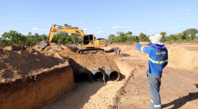 Governo do Tocantins avança com obras de pavimentação e drenagem na Quadra 1.007 Sul, em Palmas