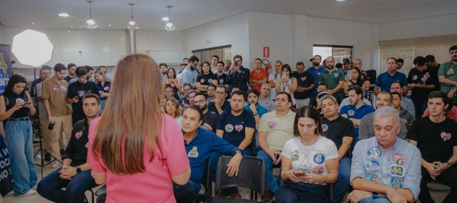 Dorinha promete a empresários que não será um peso ao setor produtivo sugerindo que estivessem com uma carga nas costas. Dívida ativa de R$ 10 bi e renúncias fiscais de  R$ 8,4 bi em quatro anos fazem a defesa de Wanderlei