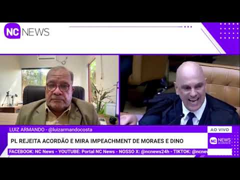 Atrevimento de lider do PL com presidente do STF não é fake.E sim representação do projeto de Flávio. No NC News