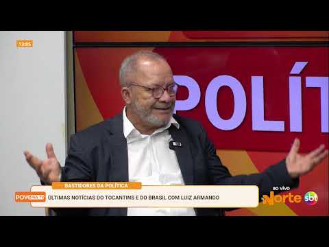  Movimentação política no pré-feriadão. Na TV Norte SBT Tocantins