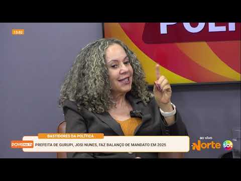 Prefeita Josi, de Gurupi, diz ao Bastidores da Política que não vai renunciar para disputar mandato. Na TV Norte SBT Tocantins