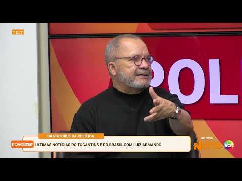 Pesquisas eleitorais e movimentação partidária no Estado. Na TV Norte SBT Tocantins