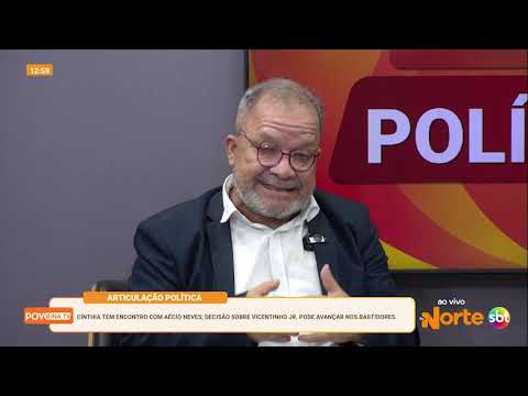  PSDB e Vicentinho. Na TV Norte SBT Tocantins