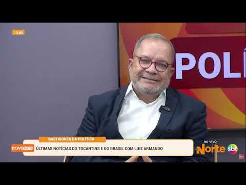 Nos Bastidores da Política. Na TV Norte SBT Tocantins