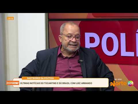 Desordem no processo legislativo e sucessão estadual. Na TV Norte SBT Tocantins