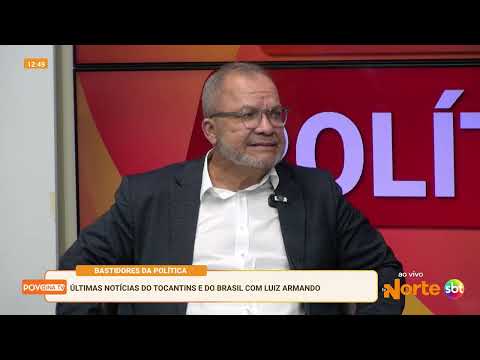 Movimentação política no início das convenções. Na TV Norte SBT Tocantins