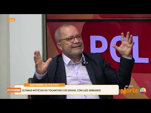 Palmas 37 anos. E a política de todos os dias. Na TV Norte SBT Tocantins