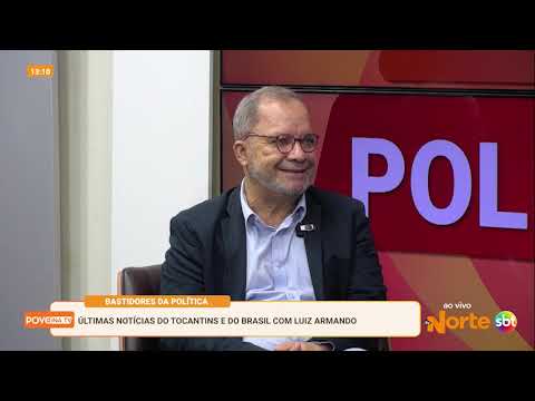 Wanderlei Barbosa e a chapa majoritária da senadora Dorinha Seabra. Na TV Norte SBT Tocantins