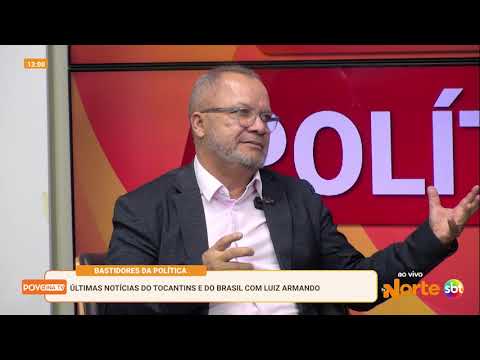 Campanha de Dorinha recebe o reforço do governador Wanderlei   Barbosa. Na TV Norte SBT Tocantins