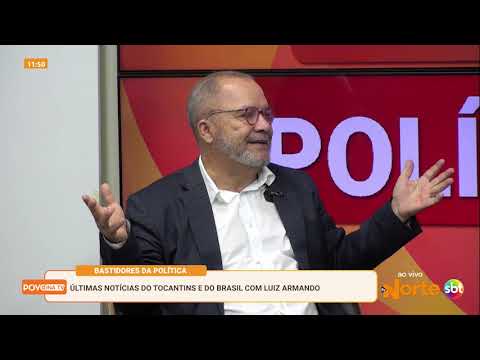 Pesquisas movimentam a política estadual na pré-campanha. Na TV  Norte SBT Tocantins